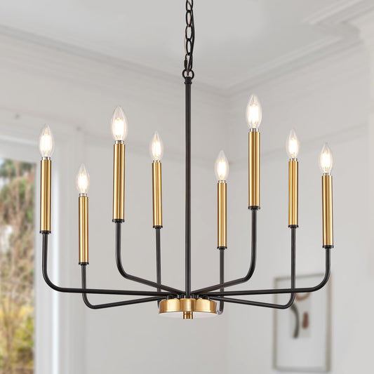 Industrial Candle Chandelier E12 Hanging Pandent Light Fixture